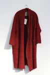 Daniel Andresen loose cardigan Hylia red